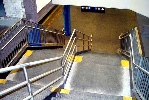 Dernière affaire concernant Barrière d'escalier en acier inoxydable pour les stations de transit