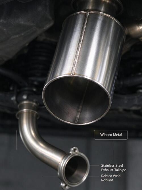 Dernière affaire concernant Winsco Metal Stainless Steel Exhaust Tailpipe | Stable Weld & Excellent Bending Performance