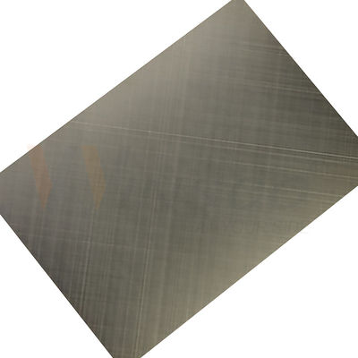 Qualité  Quality Control Cross Hairline Finished Green Bronze 0.3mm SS Decorative Sheets usine