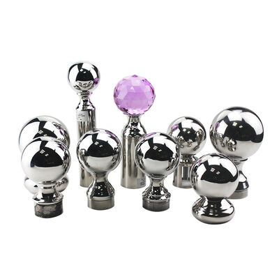 Qualité  Stainless Steel Railing Ball Finial & Decorative Handrail Post Cap | 201 304 316 usine