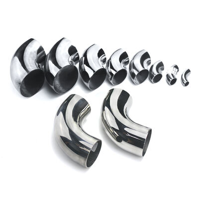Qualité  90 Degree Polished Stainless Steel Elbow, Codo,201/304/316 Grade Weld Pipe Fitting usine