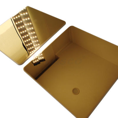 Or titanique 8k de solides solubles 201 aucune feuille d'acier inoxydable de finition de 8 miroirs