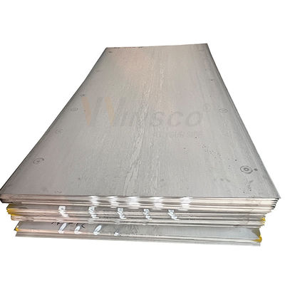 Feuille laminée à chaud d'acier inoxydable de la taille 2500mmx3000mm d'ASTM A240 solides solubles 201