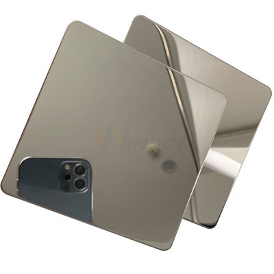 le miroir superbe de la feuille 8K d'acier inoxydable de miroir de 6k 12k a fini l'anti doigt