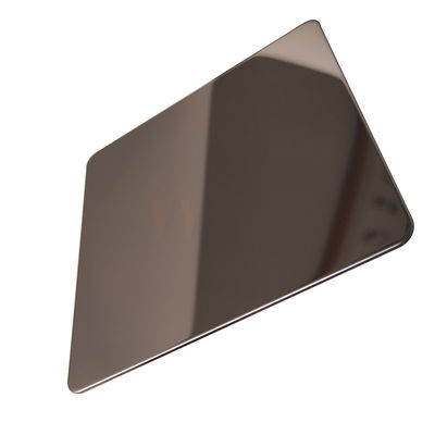 Le miroir a fini Brown pour colorer AISI 201 feuillard de l'acier inoxydable 304 316