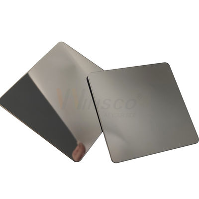 SUS superbe 201 de feuille d'acier inoxydable du miroir 4x8 304 316 Grey Color Cold Rolled Sheet