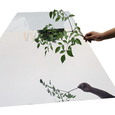 Le SUS superbe de finition 430 de feuille d'acier inoxydable de miroir de BA a laminé à froid 1500mm