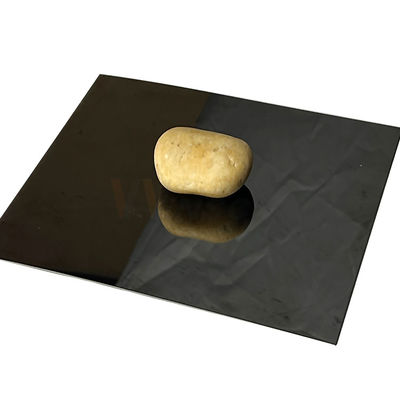 catégorie titanique de la couleur 304 de miroir de 1500mm d'acier inoxydable du noir superbe PVD de feuille