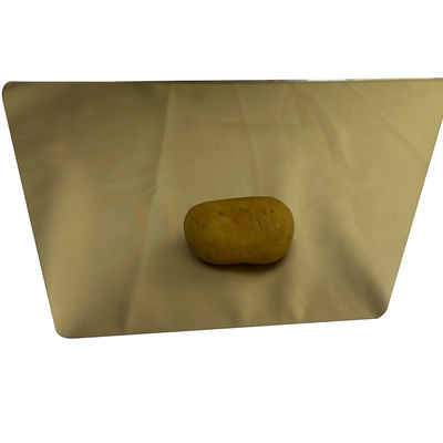 revêtement superbe d'or de titane de la feuille 316 d'acier inoxydable de miroir de 1250mm