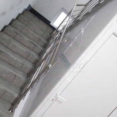 Décoration d'intérieur 201 escalier de l'acier inoxydable 304 316 clôturant des escaliers d'Inox