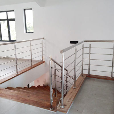 Catégorie de haute qualité 201 balustrade d'escalier d'Inox de balustrade d'escalier de l'acier inoxydable 304 316