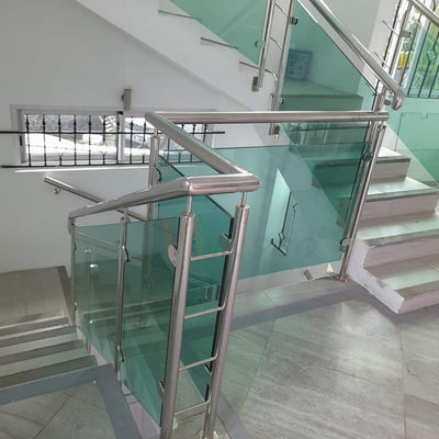 201 304 316 balustrades en verre d'acier inoxydable Inox avec le prix usine