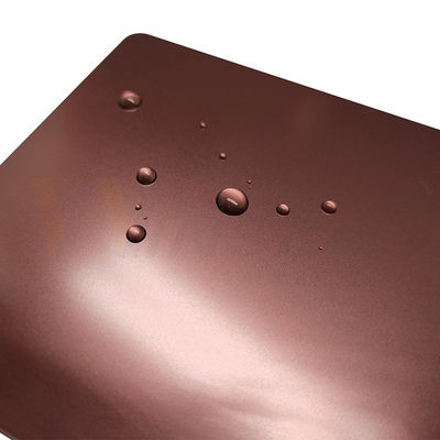 la perle décorative de feuille d'acier inoxydable de 1250mm a soufflé Rose Gold Grade finie 201 304 316