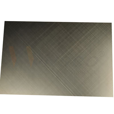 Le délié de croix de contrôle de qualité a fini les feuilles décoratives vertes du bronze 0.3mm solides solubles