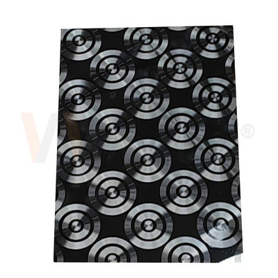 AISI 201 CD 304 316 polissant la feuille ornementale titanique noire d'acier inoxydable du laser 3D