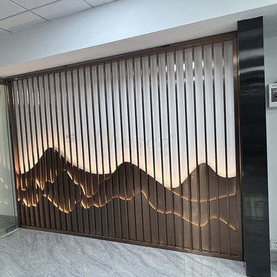 Écran d'acier inoxydable Art Partition Wall Inox Divider du pavillion 0.4-20mm