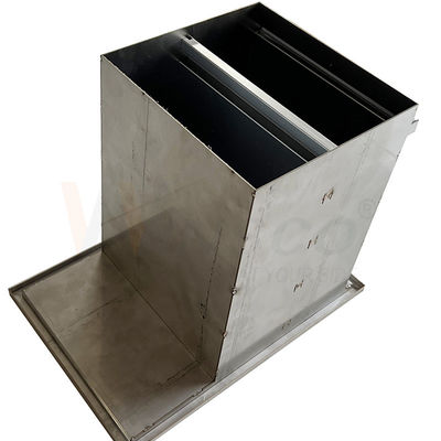 Poubelles extérieures d'intérieur d'acier inoxydable de fabrication en métal
