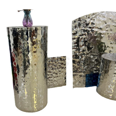 métier décoratif en métal de fabrication de surface d'ondulation de l'eau du miroir 8k