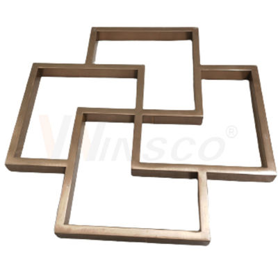 Le SUS 201 304 mur 316 en métal sculpte la fabrication d'acier inoxydable