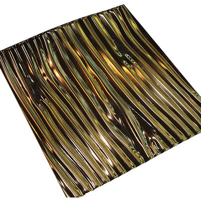 Sablant la feuille de relief par cannelure solides solubles faits sur commande 201 d'acier inoxydable 304 or de 316 titanes