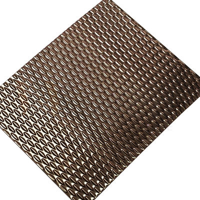 La couleur AISI 201 de Rose Gold PVD 304 316 le miroir 5WL forment la feuille de relief d'acier inoxydable
