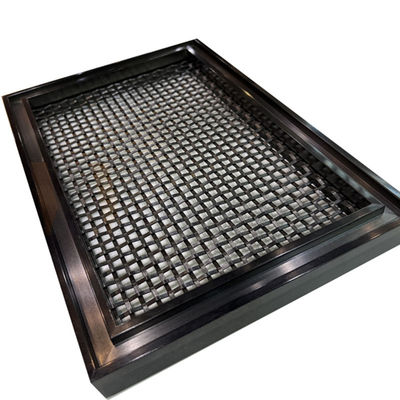 Grillage décoratif solides solubles 201 d'acier inoxydable de PVD 304 316 pour la décoration d'escalier
