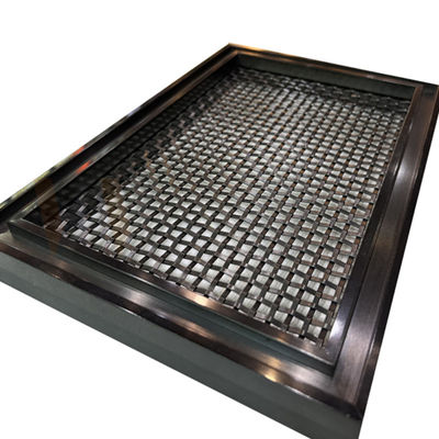 Grillage décoratif solides solubles 201 d'acier inoxydable de PVD 304 316 pour la décoration d'escalier