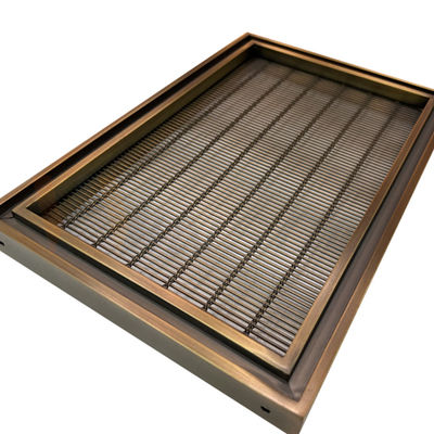 Taille faite sur commande 201 fil décoratif matériel Mesh Screen With Pvd Color de l'acier inoxydable 304 316