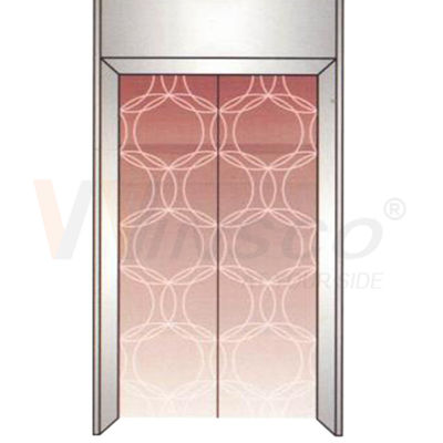 l'antiquité PVD en bronze de miroir de tôle de l'acier inoxydable 304 de 3048mm a enduit gravure à l'eau-forte pour l'ascenseur