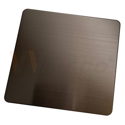 Acier inoxydable AISI 201 d'anti délié en bronze de corrosion feuille 304 316