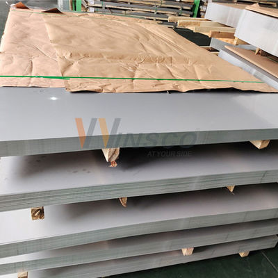 0.7mm 2B tôle en acier inoxydable laminée à froid 1000mmx2000mm tôles inoxydables TISCO 304 304L