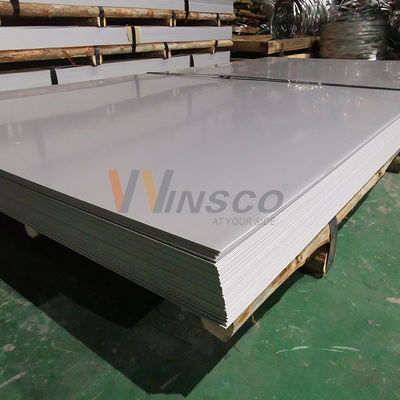 AISI 316 316l Mill Finition 1000mmx2000mm tôle en acier inoxydable laminée à froid avec une surface de 2b 0,7 mm de thickness