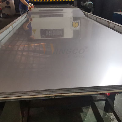 WinscoMetal 304 304L Grade 1500mmx300mm Plaque de surface de broyeur en acier inoxydable 2B feuille 0,7 mm d'épaisseur