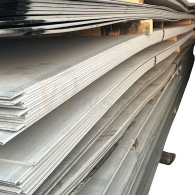 plaque d'acier inoxydable laminée à chaud épaisse de 10mm solides solubles 304 pour l'industrie du bâtiment