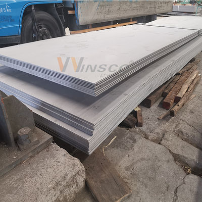plaque d'acier inoxydable laminée à chaud de 5.0mm 1220mmx3050mm pour l'industrie de l'eau