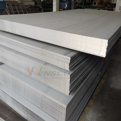 dureté de plaque d'acier inoxydable laminée à chaud de 1500mmx3000mm demi pour le traitement de Cabinet de châssis