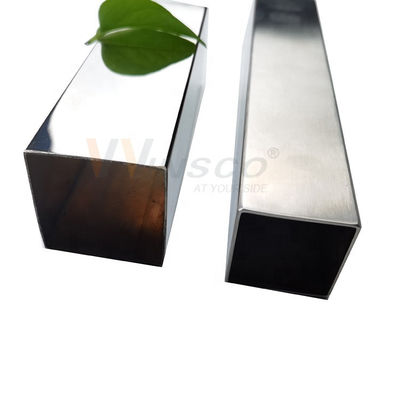 Tube carré inox en acier inoxydable 20mmx20mm