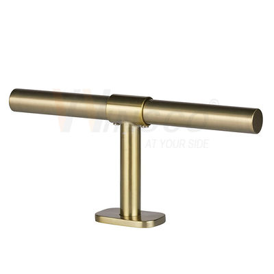 le tuyau de rond d'acier inoxydable Inox de 42.4mm 48.3mm 63.5mm a poli le tube 201 de Matt Colored Surface Foot Rail 304 316