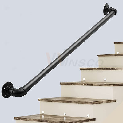 Escalier moderne Kit Ss 201 tuyau de balustrade de l'acier inoxydable 304 316 autour de diamètre de 33.7mm 38mm 40mm 42mm 44mm 50.8mm