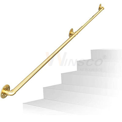 Escalier moderne Kit Ss 201 tuyau de balustrade de l'acier inoxydable 304 316 autour de diamètre de 33.7mm 38mm 40mm 42mm 44mm 50.8mm