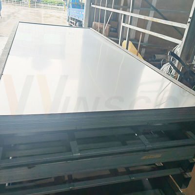 1000 mmx2000 mm Taille 0,4 mm Épaisseur 304 304L Grade 2B tôle finie en acier inoxydable