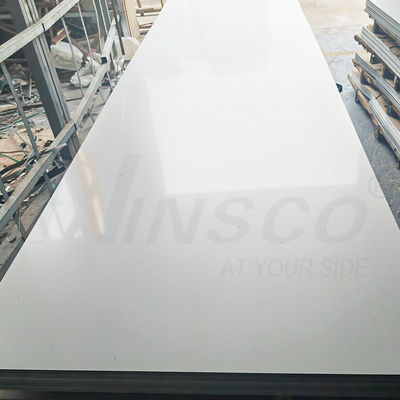 Plaque en inox laminée à froid WinscoMetal 1000mmx2000mm Taille 0,9mm Épaisseur finition de broyeur feuille d'acier inoxydable 201 grade