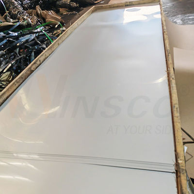 0.4mm tôles en acier inoxydable laminées à froid 5ftx10ft 2B finition de broyeur Ss 304 feuille de calibre 1500mmx3000mm