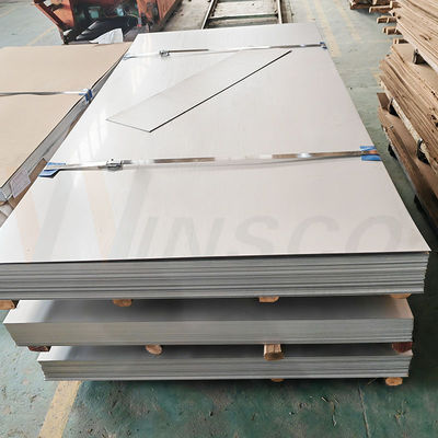 Matériaux de base laminés à froid de nouveau style 0,4 mmx1219 mmx2438 mm 4ftx8ft 2B Feuille Ss finie AISI 304 304L