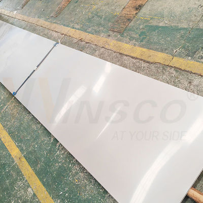 1500mmx3000mm SS 316 316L en acier inoxydable laminé à froid 2b finition de tôle 0,4 mm épaisseur