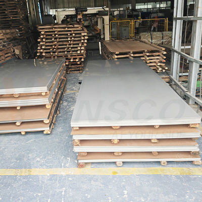 1500mmx3000mm SS 316 316L en acier inoxydable laminé à froid 2b finition de tôle 0,4 mm épaisseur