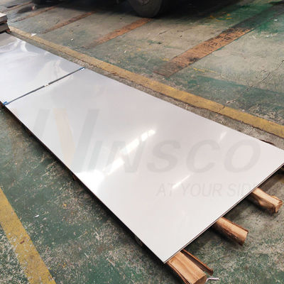 WinscoMetal 10ftx5ft contrôle de la qualité de la feuille inox 3000mmx1500mmx0.8mm AISI 304 304L en acier inoxydable