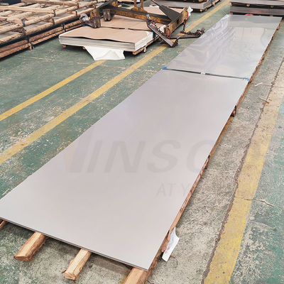 1000 mmx2000 mm Taille 0,4 mm Épaisseur 304 304L Grade 2B tôle finie en acier inoxydable