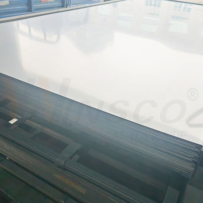 4ftX8ft 201 Grade laminé à froid moulin Finition 1220mmx2440mm tôle d'acier inoxydable 0,4mm