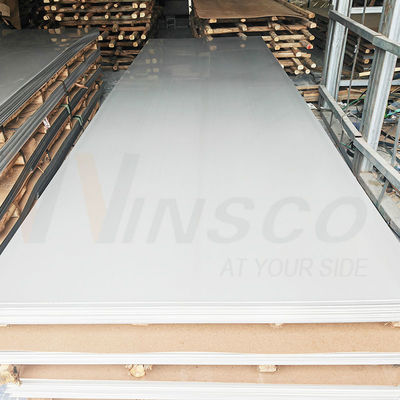 1220mmx2440mmx2.5mm Brillant comme neuf Winscometal en acier inoxydable laminé à froid 4ftx8ft 2b feuille finie